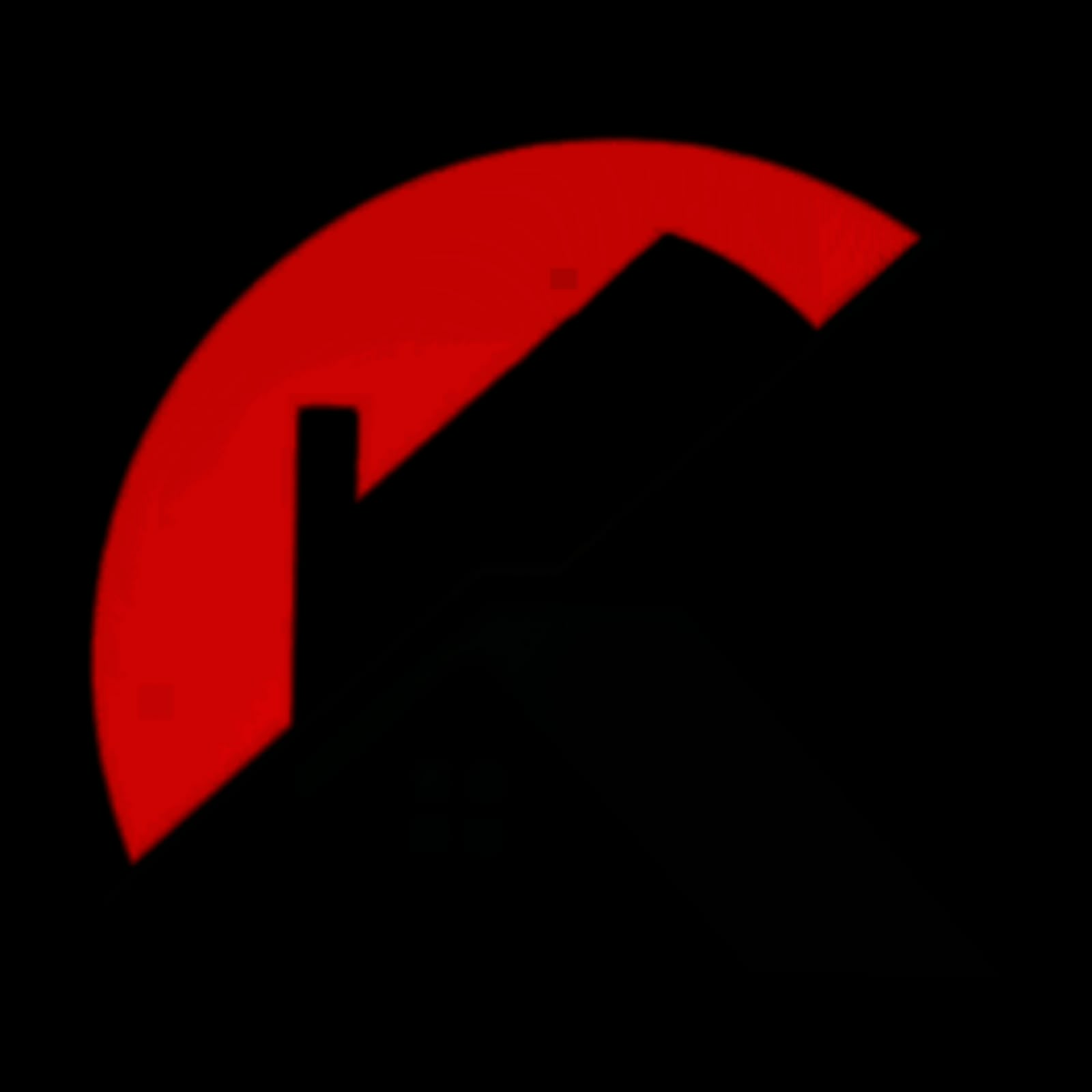 AAK architectural roof mark in red and black